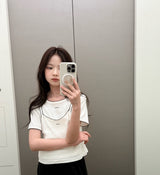 ［comma］More layered tee