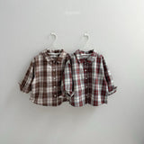 ［digreen］Plaid shirt