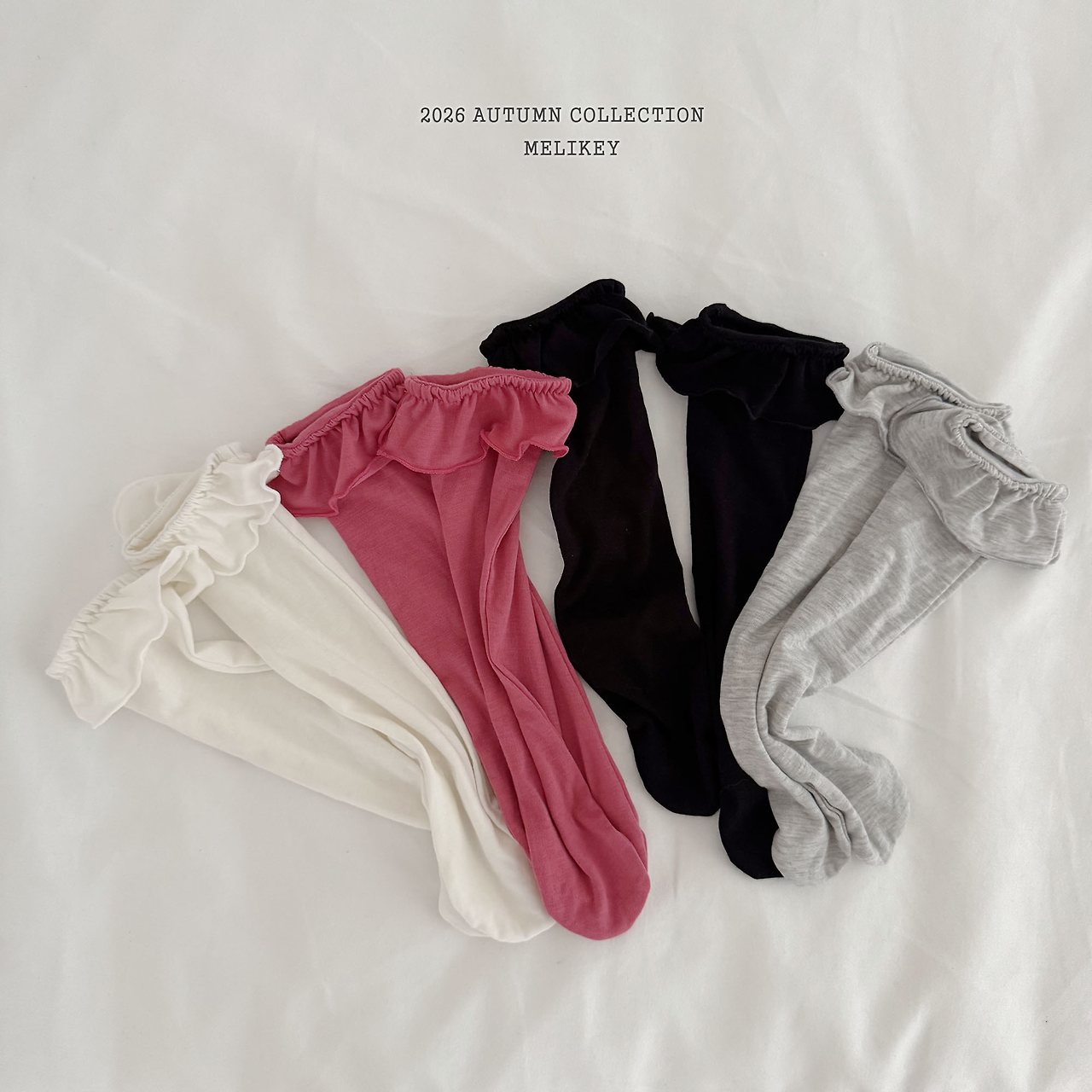 ［Melikey］Frill socks
