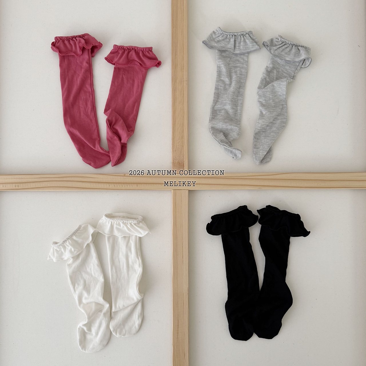 ［Melikey］Frill socks