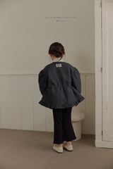 ［Melikey］Momo frill burberry jacket