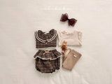 ［valubebe］Petit check frill bloomer (baby)