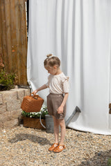［perrobebe］Margot short pants (brown)