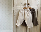 ［La.camel］Daily warm pants