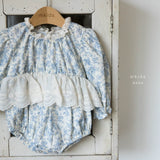 ［mkids］Adole lace rompers