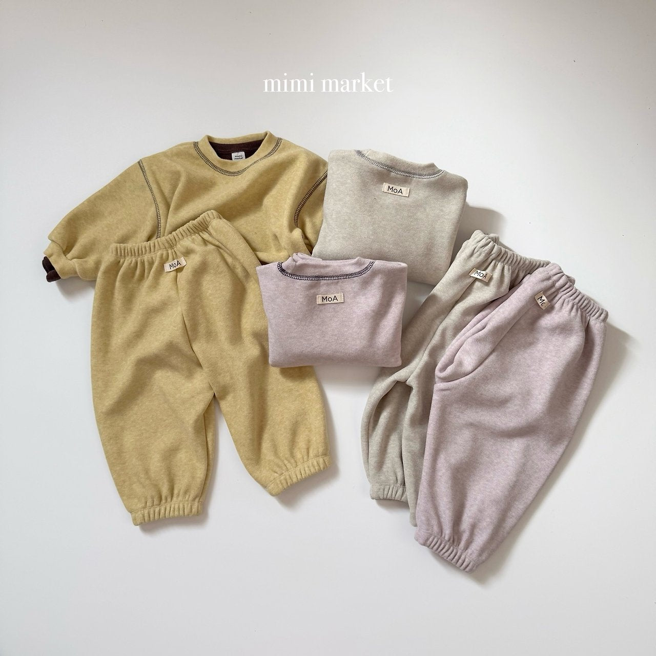 [mimi market] Mink terry pants