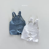 ［Bonito］Incision denim overalls