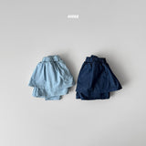 ［onu］Denim skirt pants