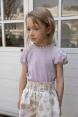 ［perrobebe］Amelie puff tee (lavender)