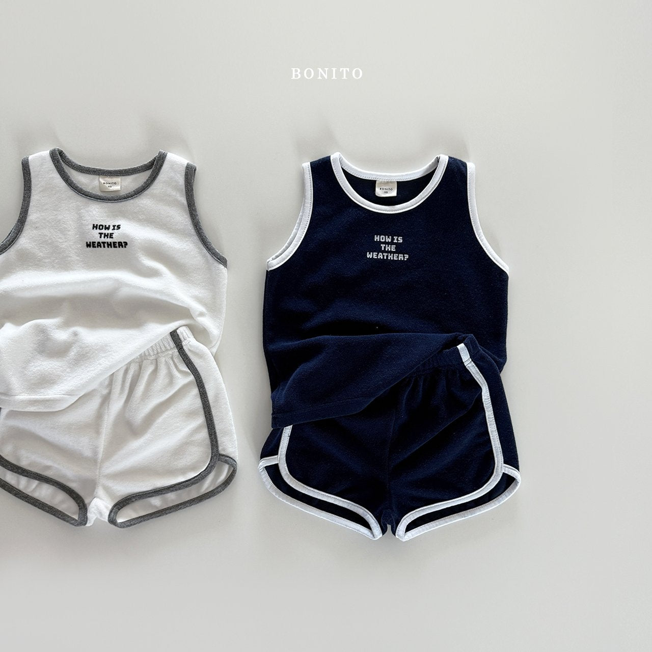［Bonito］Weather sleeveless set