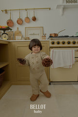 ［BELLOT］Berry cashmere knit pants (baby)
