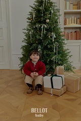 ［BELLOT］Alpha wool cardigan (baby)