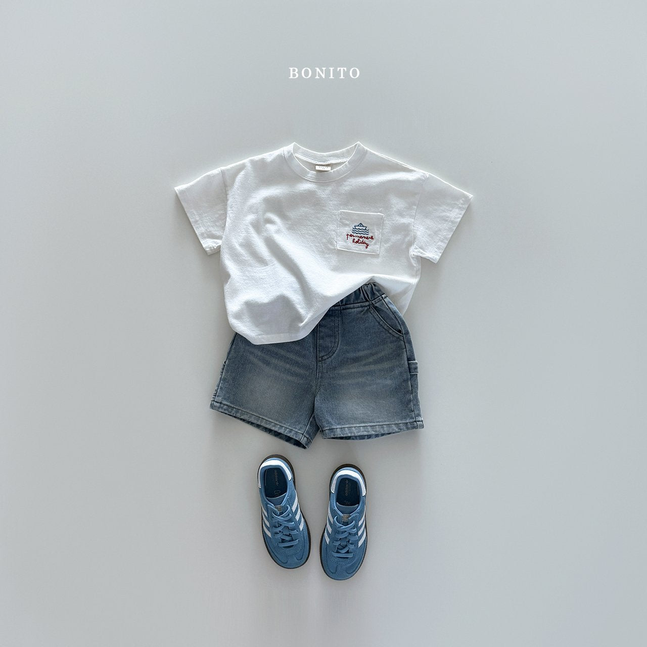 ［Bonito］Sailing vessel pocket tee