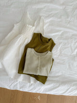 ［atomeme］Eden sleeveless tee