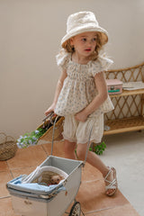 ［FLO］Maren flower blouse