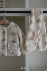 ［ROA］Flower boa muffler