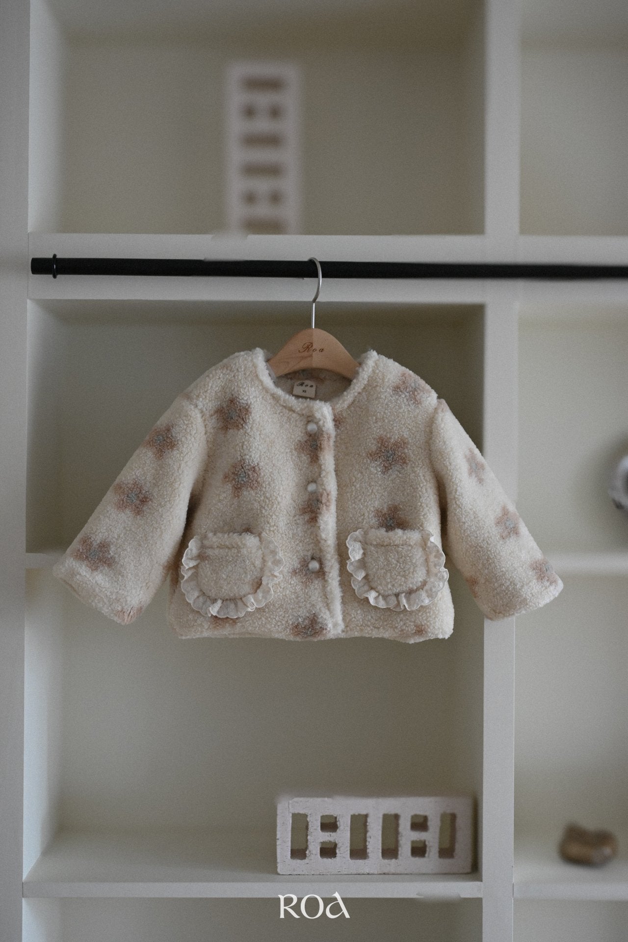 ［ROA］Flower boa jacket