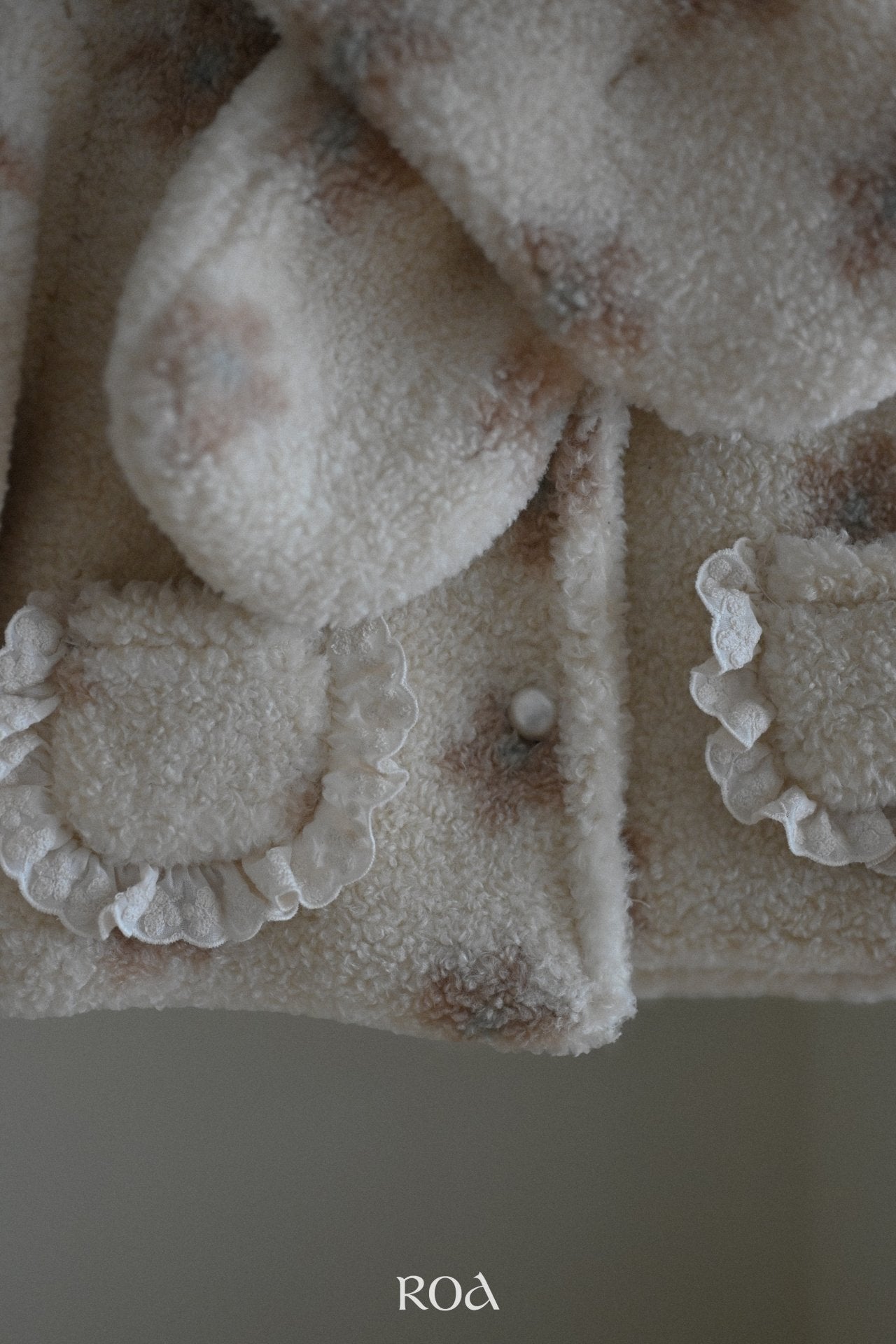 ［ROA］Flower boa muffler