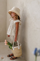 ［FLO］Maren flower blouse