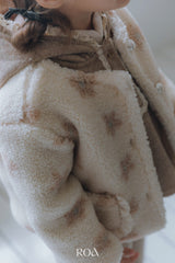 ［ROA］Flower boa jacket