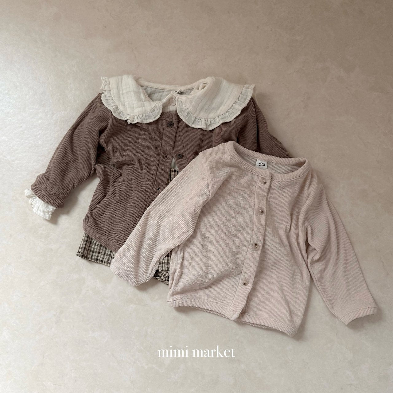 ［mimi market］Ray softy cardigan