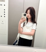 ［comma］More layered tee