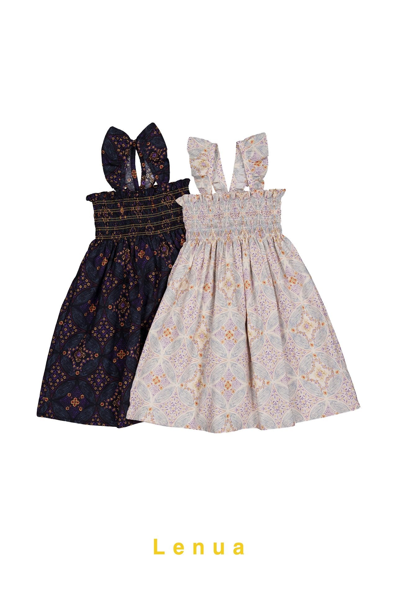 ［lenua］Bella smock one-piece