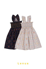［lenua］Bella smock one-piece