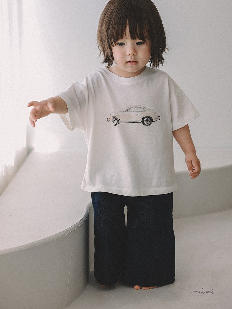 ［melmel］Old car half tee