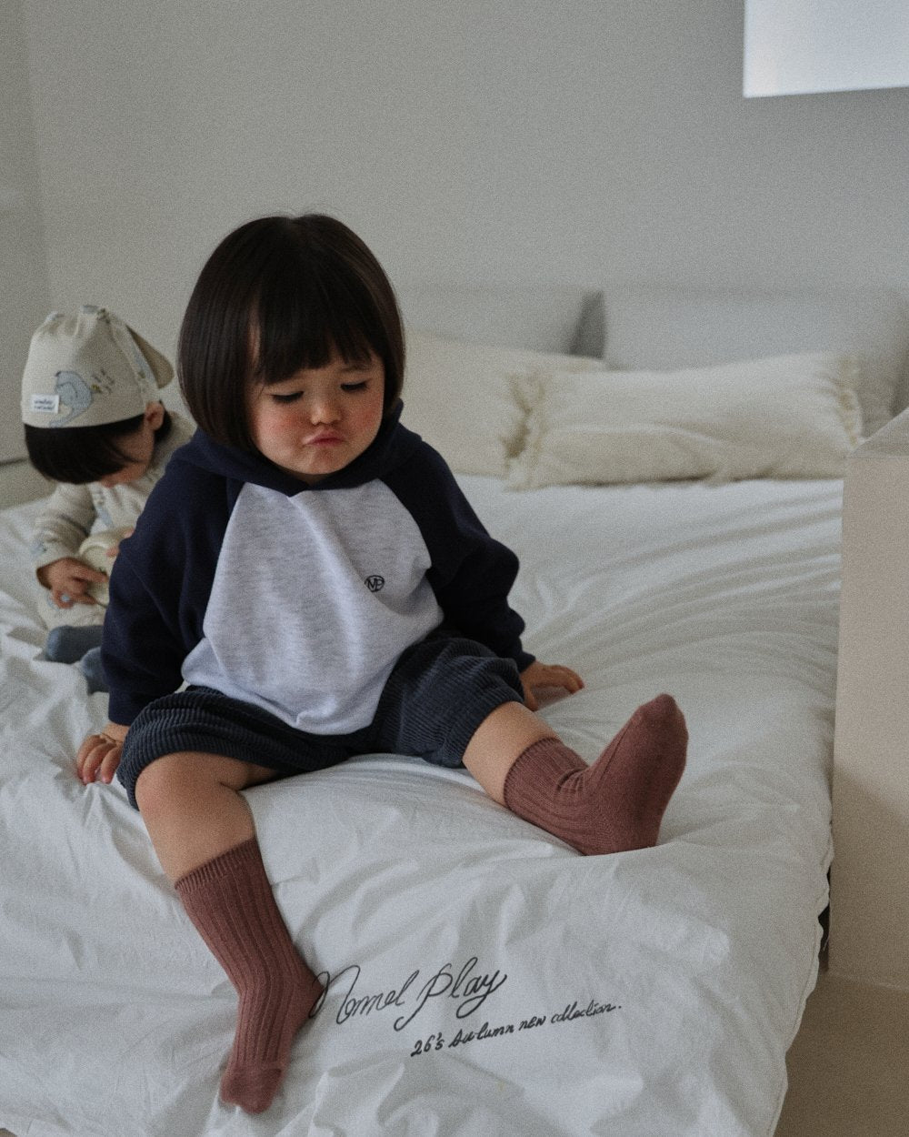 ［normalplay］Basic Hood Tee