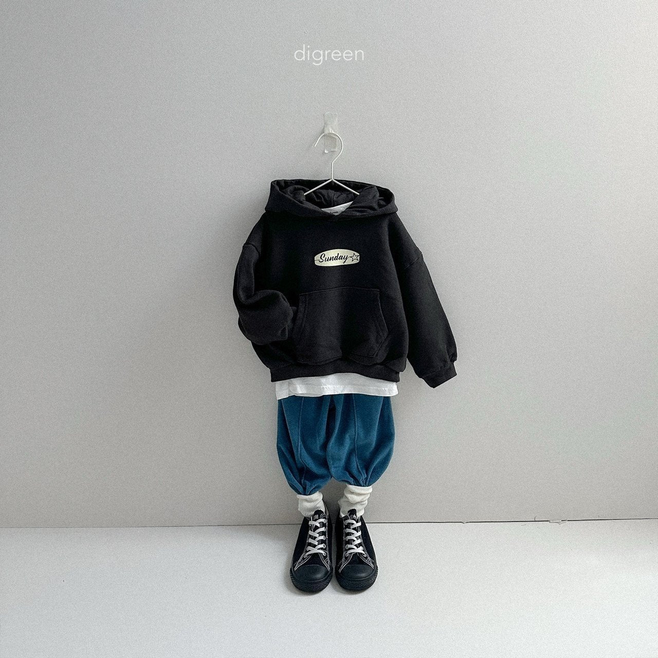 ［digreen］Terry jogger pants