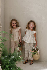 ［FLO］Maren flower blouse