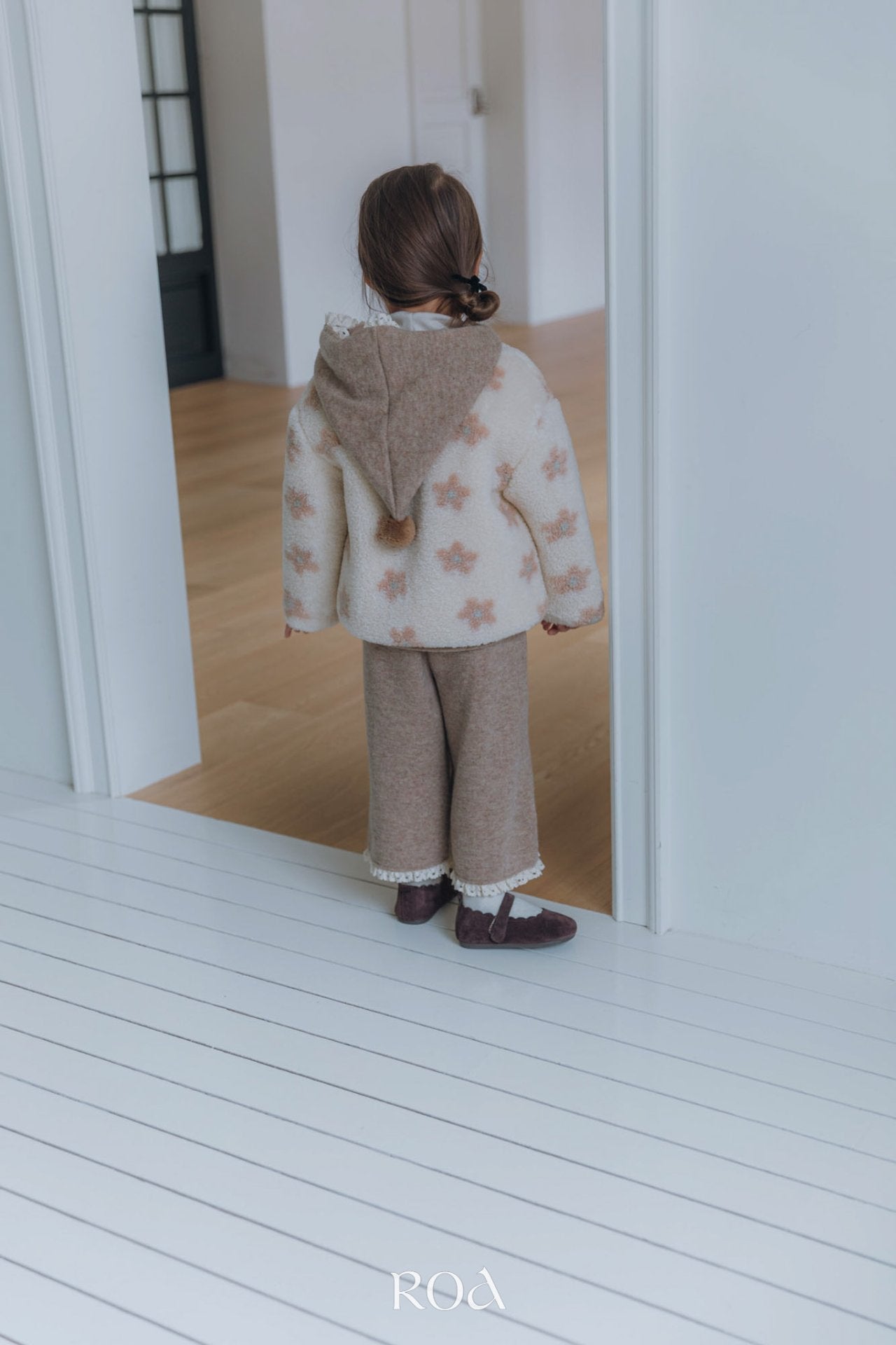 ［ROA］Flower boa jacket