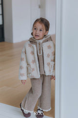 ［ROA］Flower boa jacket