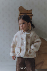 ［ROA］Flower boa jacket