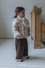 ［ROA］Flower boa muffler