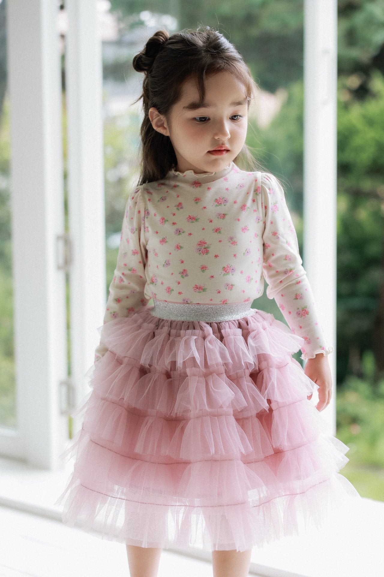 ［azalea］Blossom tencel tee (baby & kids)