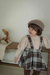 ［OREN］Brunel check bloomer skirt