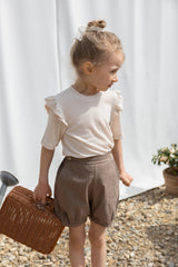 ［perrobebe］Margot short pants (brown)