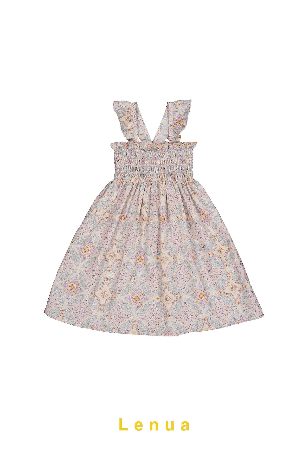 ［lenua］Bella smock one-piece