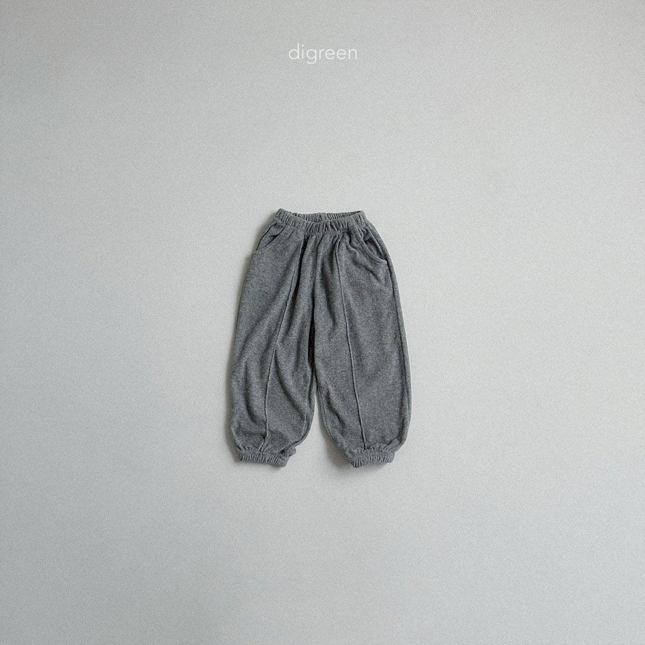 ［digreen］Terry jogger pants