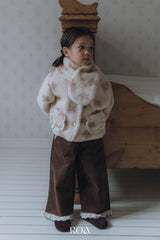 ［ROA］Flower boa muffler