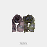 ［COYCOYA］Dorothy stripe scarf