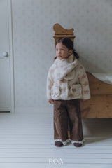 ［ROA］Flower boa muffler