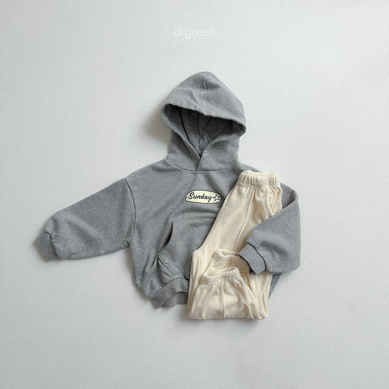 ［digreen］Terry jogger pants