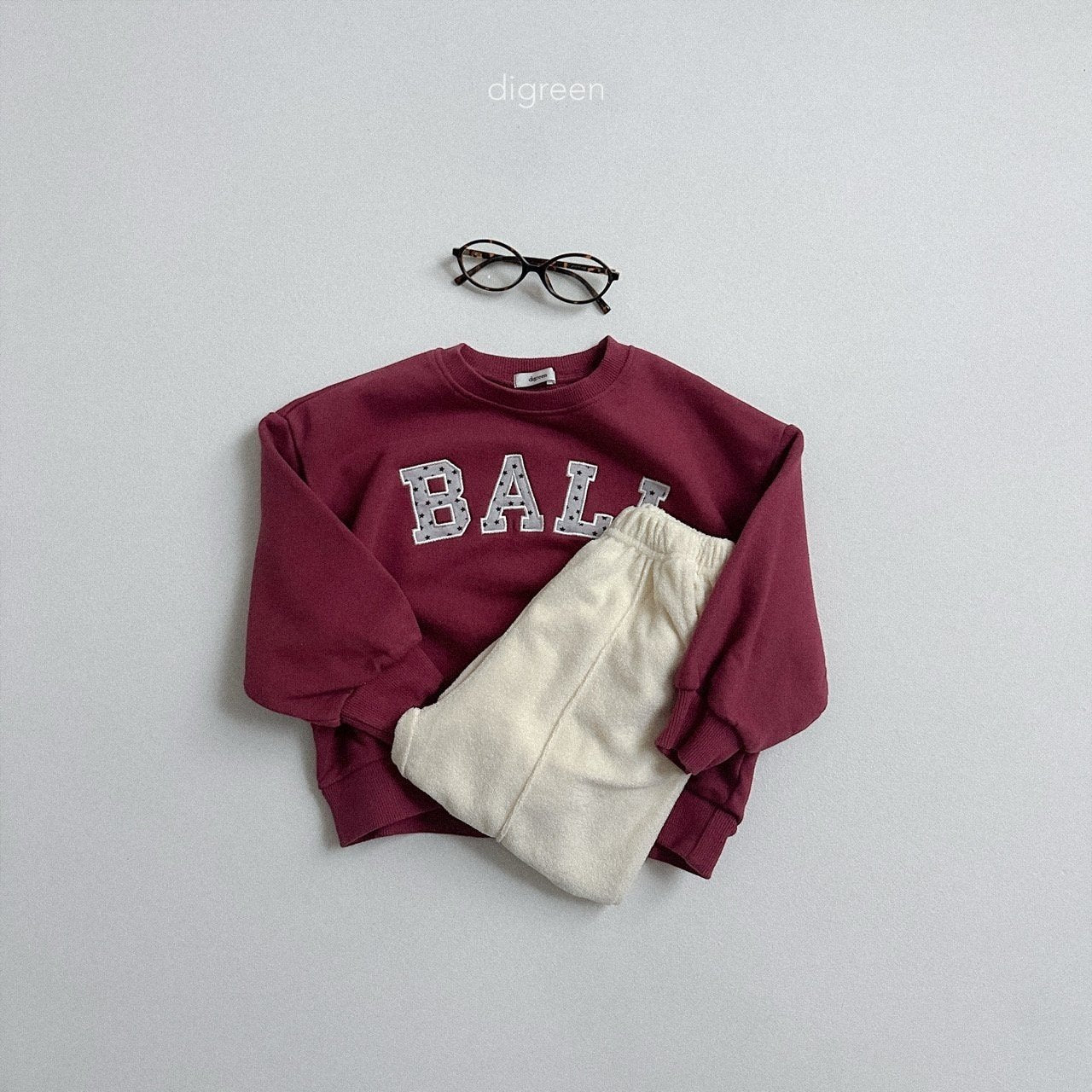 ［digreen］Terry jogger pants