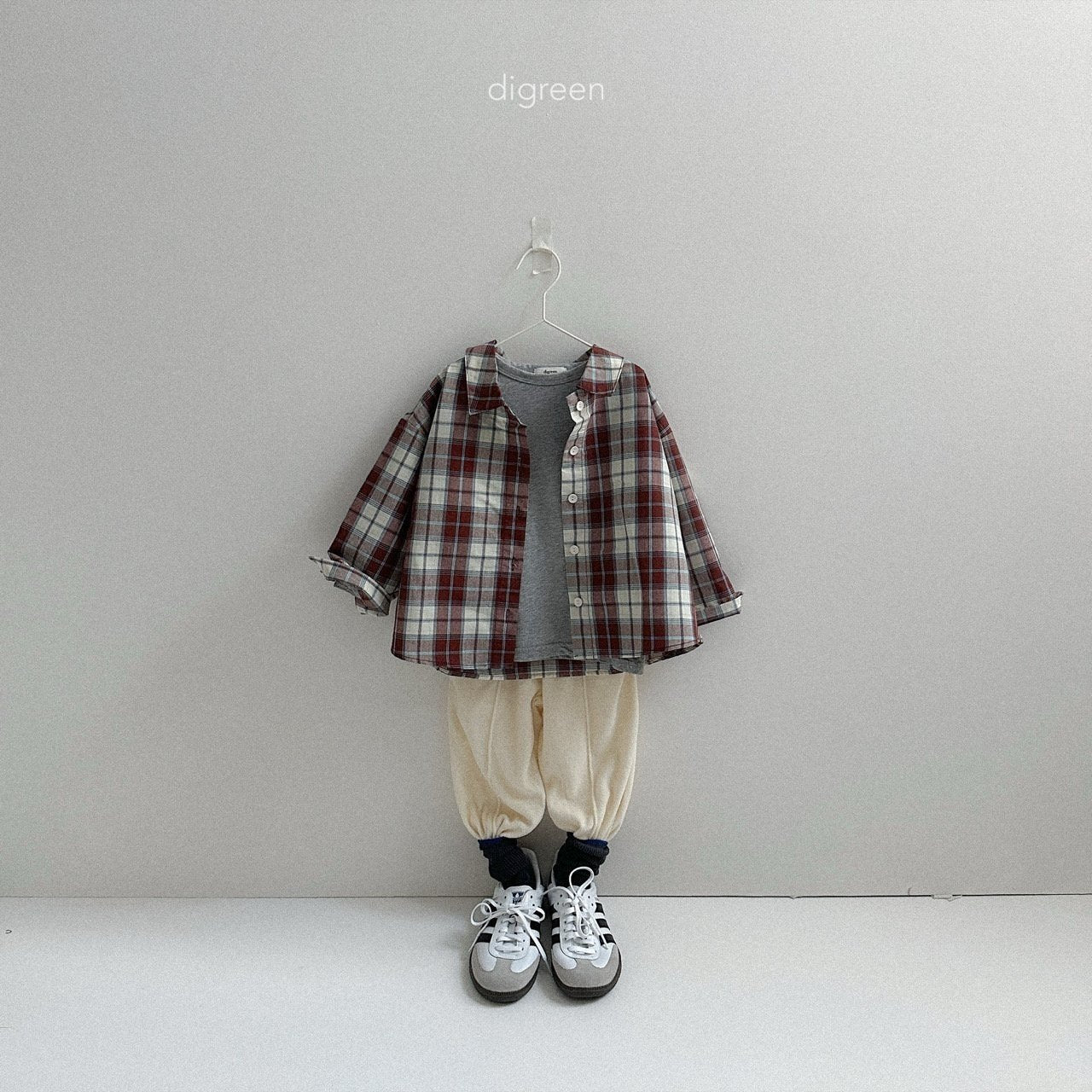 ［digreen］Terry jogger pants