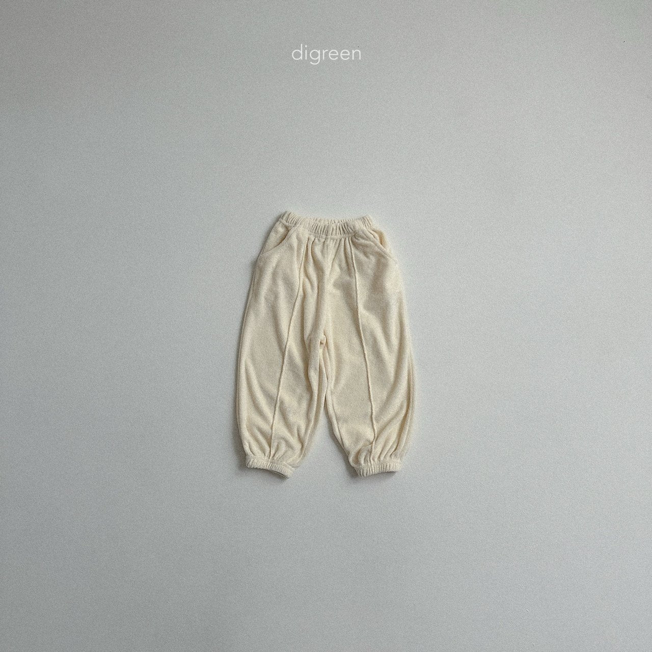 ［digreen］Terry jogger pants
