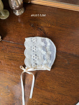 ［marron］Lace bonnet