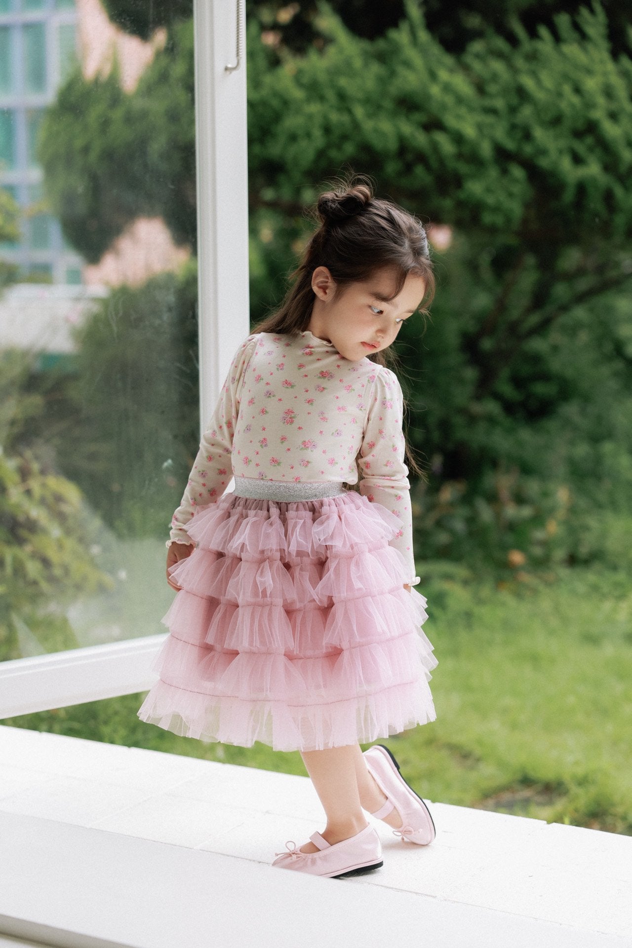 ［azalea］Blossom tencel tee (baby & kids)